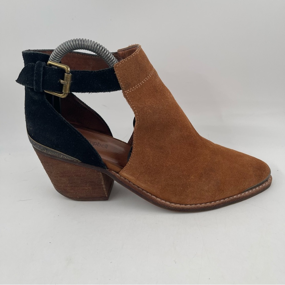 Jeffrey Campbell Women’s Woodruff Cut-Out Western Ankle Boots - Size 7.5